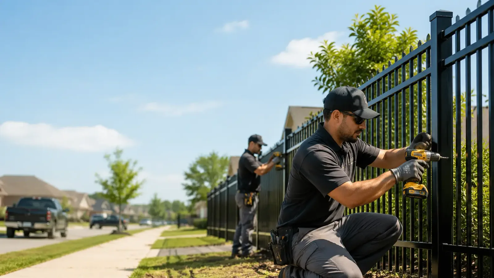 Metal Fence Installation in Doddsville, MS